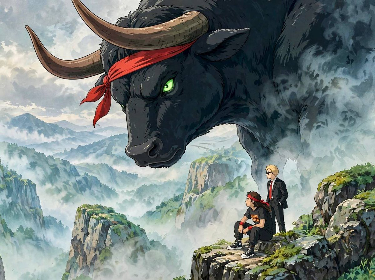 GAMESTOP_BULL's tweet photo. The biggest battles are never fought against markets.

They're fought against doubt.

Against the voice that says ordinary people can't make a difference. Against the idea that the system is too big to challenge.

2021 proved otherwise.

Remember, belief can still move mountains, and that the little guys are strongest when they stand together.

$GMEBULL
