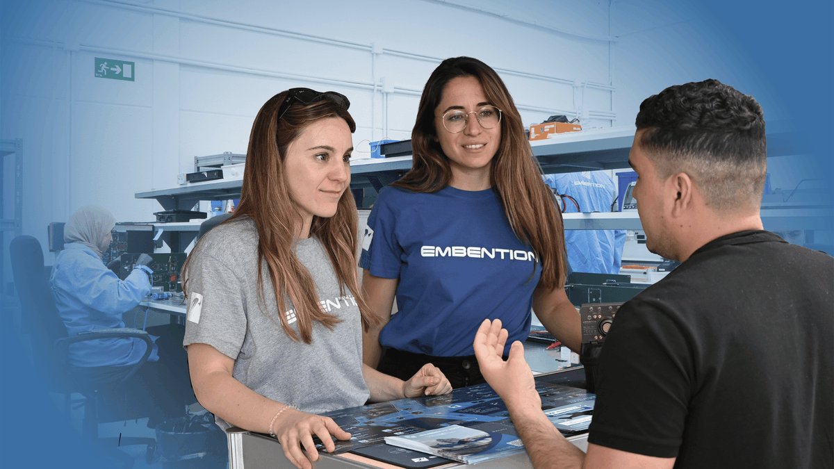 embention's tweet photo. In our latest whitepaper, Julieta Jazmín González Marasco shares how Embention evaluates engineering talent beyond standard resumes.

Evaluating potential isn't about job titles or years of experience.

📖 Read the full whitepaper here: https://t.co/u0e7PsYKhz