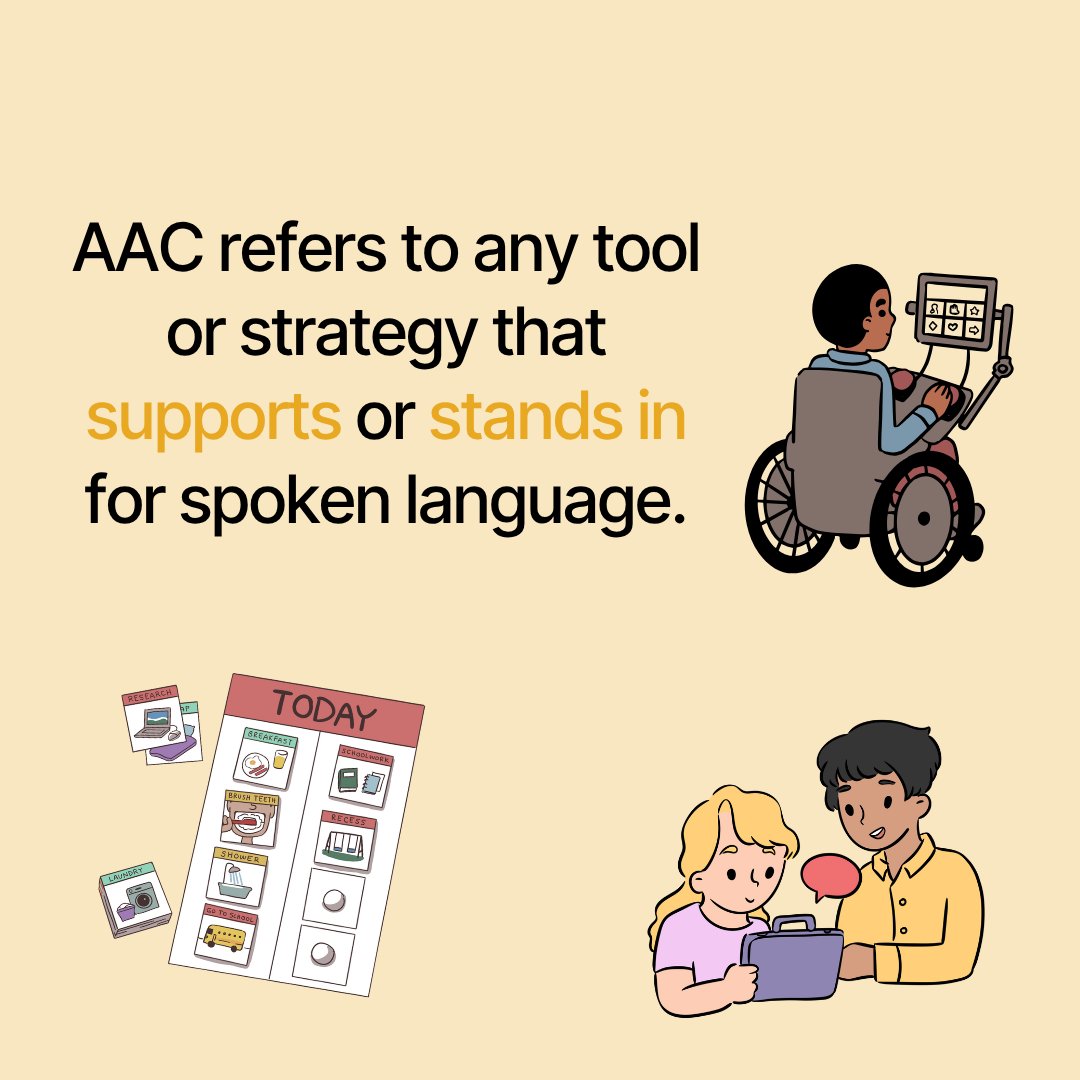 sparkcares's tweet photo. We're breaking down the four AAC myths we hear most often in sessions. Swipe &amp; head to the blog (https://t.co/CCgvTOna8E) for the full myth vs. fact breakdown. 💬 Every communicator deserves to be understood, however they get there. 🌱
#AACawareness #InclusiveCommunication #AAC https://t.co/CXbcQTPUdY