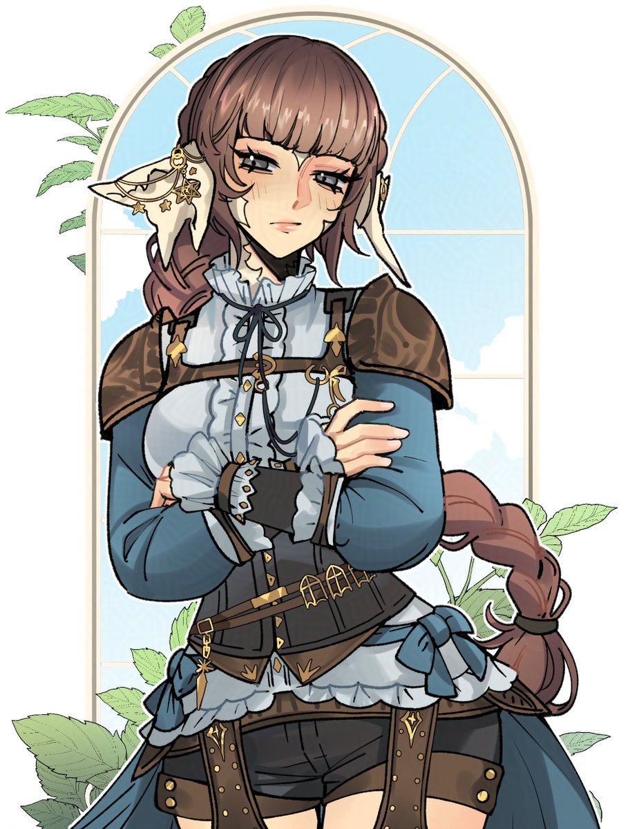 Allasinnia's tweet photo. I don't remember if I posted this commission piece I did
but hey, lizard 🫶
#FFXIV #VgenComm https://t.co/Mzs1Wb1xmf