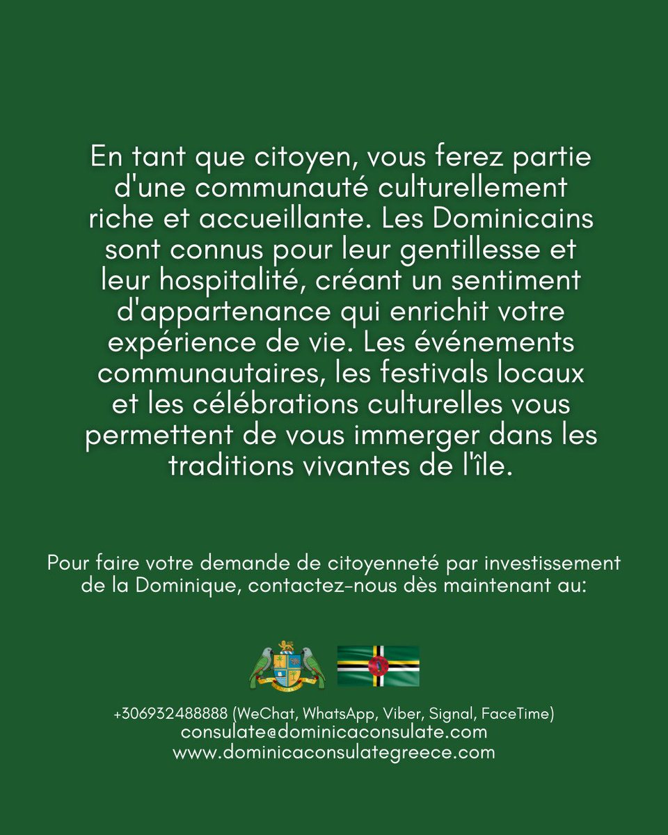 dominica_of's tweet photo. #Dominica #Caribbean #nature #island #ile #Dominique #Caraibes #citoyenneté #investissement #passeport #sansvisa #liberté #voyage #France #French #Paris #Africa #Nigeria #Abuja #citizenship #investment #dualcitizenship #secondcitizenship #secondpassport #CitizenshipByInvestment https://t.co/OKExUUOX01