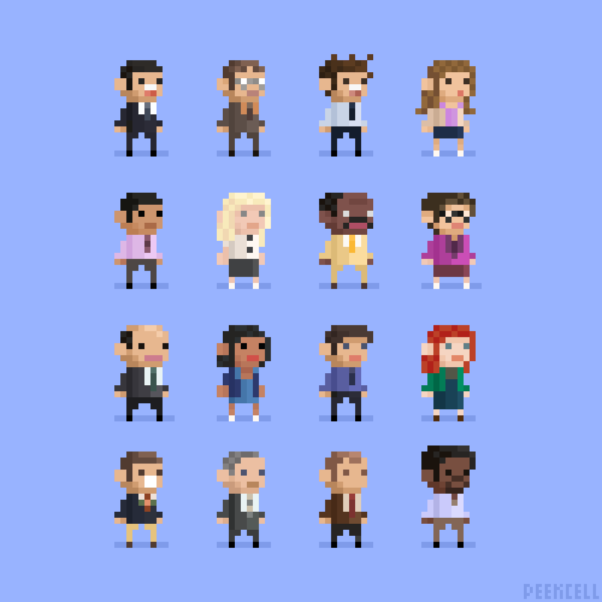 peekcell's tweet photo. GMini from The Office US crew :D https://t.co/y0wc1x2rfI