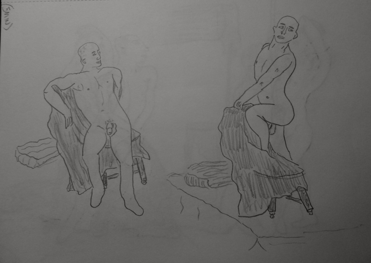 m4goodtimes's tweet photo. my 4x 5 min sketches I drew, from last nites #lifeart #nudemodel session https://t.co/BnzibD22yt