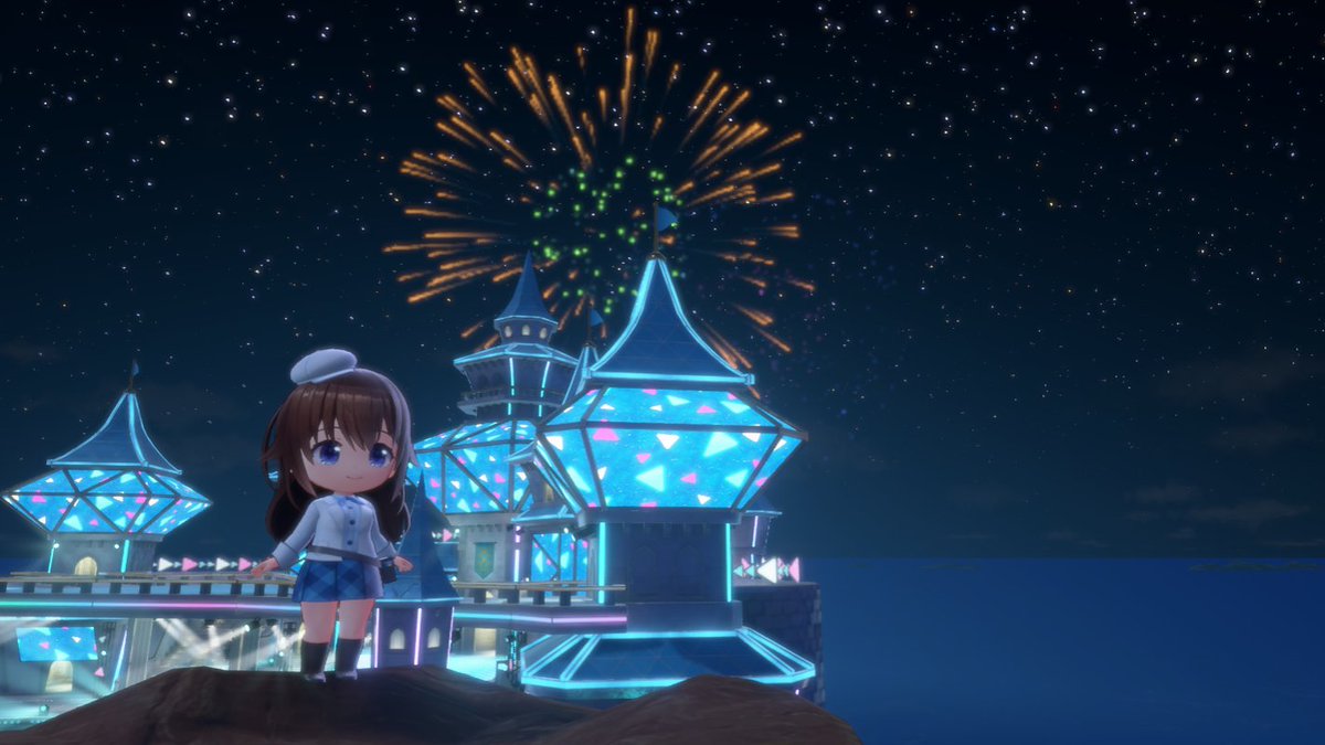 umizora_ata's tweet photo. 高い所でそらちゃんと花火を撮影中、
ふと周りを見た時に発見した2人。
フブラの上にいるみこち🌸
0期生フェイスマウンテンの上にいるべーちゃん🎲
べーちゃんがそらちゃんの上にいる姿が、強者感があるというか、カオスな感じ😆
#Myホロドリフォト
#ホロドリ
#さくらみこ
#HakosBaelz https://t.co/g8XdSP2sMD