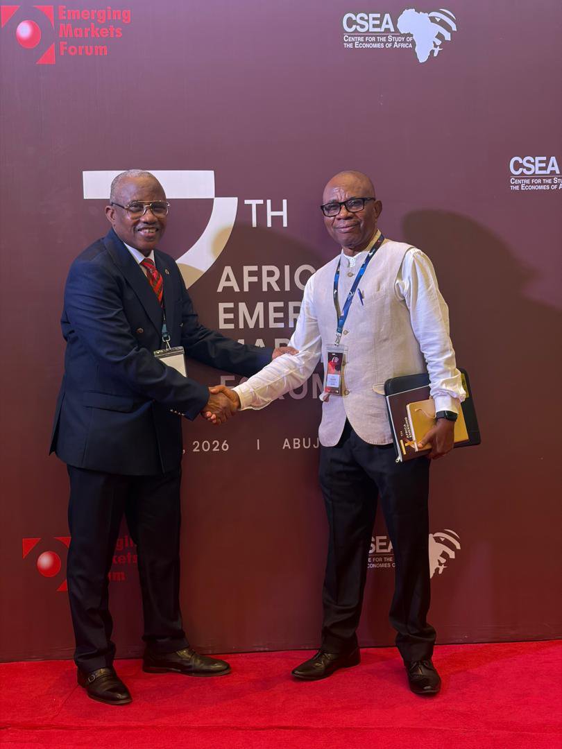 apdc_group's tweet photo. Day 2 at the 7th Africa Emerging Markets Forum, currently underway at the @cenbank HQ.
Yesterday: How does Africa build resilience?
Today: Jobs. Food systems. AI skills. How capital actually flows to entrepreneurs on the ground.
Watch live: https://t.co/x1rulzj124
#APDC #CBN https://t.co/tj3ssAbgBC