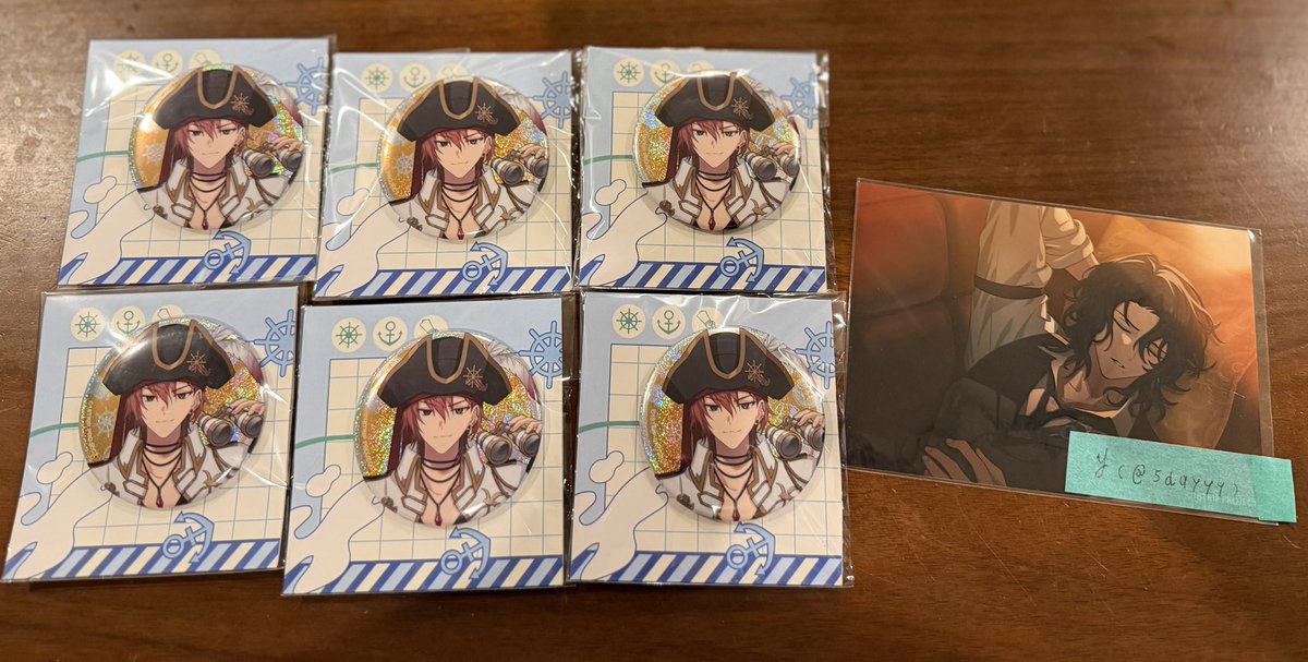 5dqyyy's tweet photo. 【交換】
18TRIP エイトリ アニメイトカフェ animate
グリッター缶バッジ

譲:練牙 あく太  各6点
求:同種夜鷹

★都内/神奈川 手渡し可能
★まとめてのお取引優先
★事後通販にて購入の方もお約束可能

検索からも気軽にお声かけ下さい https://t.co/n29zxGk3pU