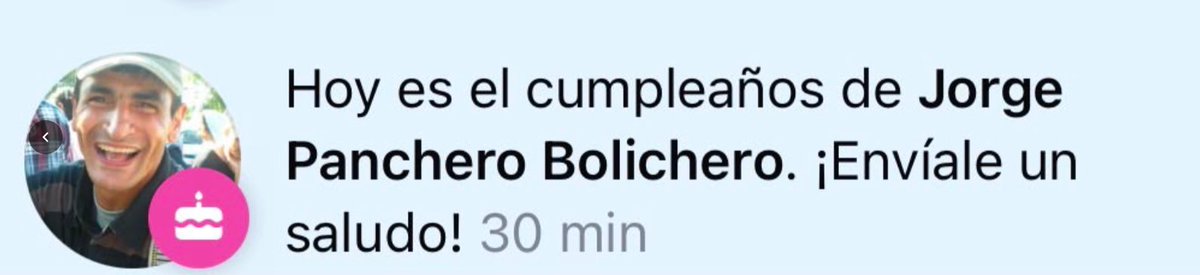 juanchobel's tweet photo. Por si no sabían, hoy es el cumple del panchero bolichero. Pueden ir a saludarle en facebook. https://t.co/V2AYPiSx1Q