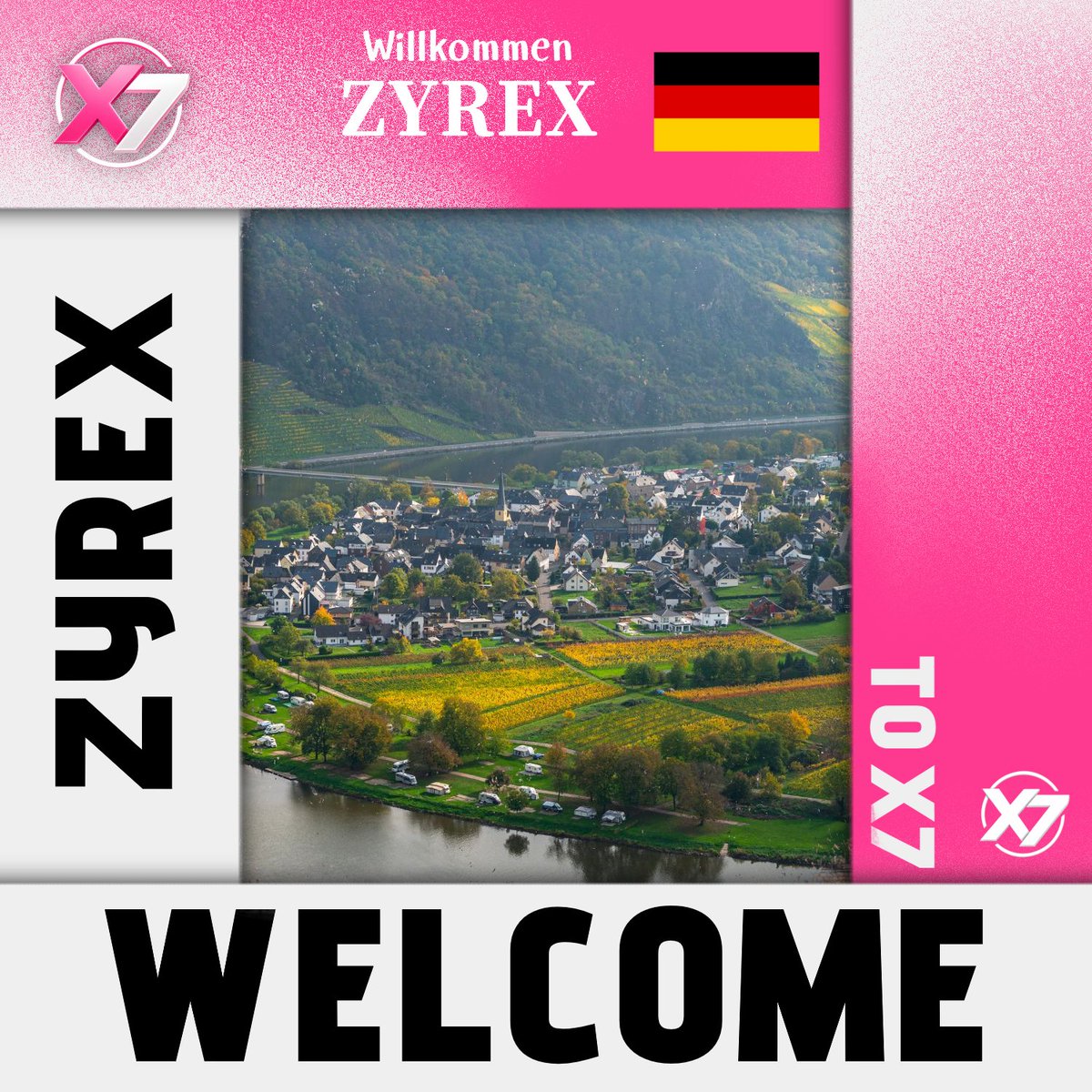 X7Esportvx's tweet photo. 1er annonce ! 
{ X7 et le monde #5 } 🇩🇪

On à passé un petit séjour en Allemagne pour aller chercher notre second joueur ! 

Please welcome to our new european player 

Wilkomen ! 
X7 @zyrexfne 🇩🇪 https://t.co/4GaFLx3tJK