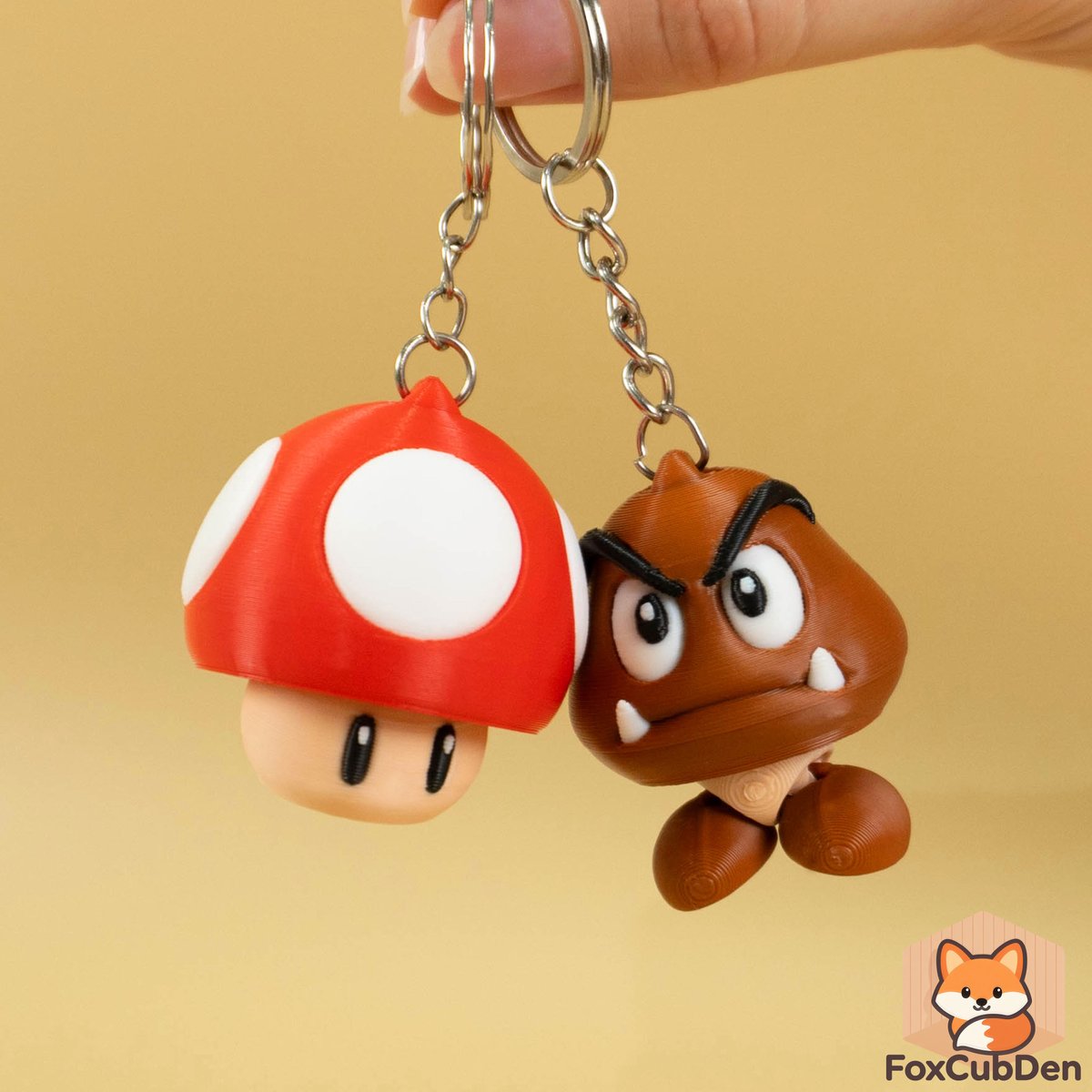 FoxCubDen's tweet photo. 🍄Goomba &amp; Super Mushroom✨
Available on Patreon and Cults3D                 
#3DPrinting #stl #3dprint #Patreon #Cults3D #3mf #fanart #printinplace #bambulab https://t.co/CIFcl4zVuD