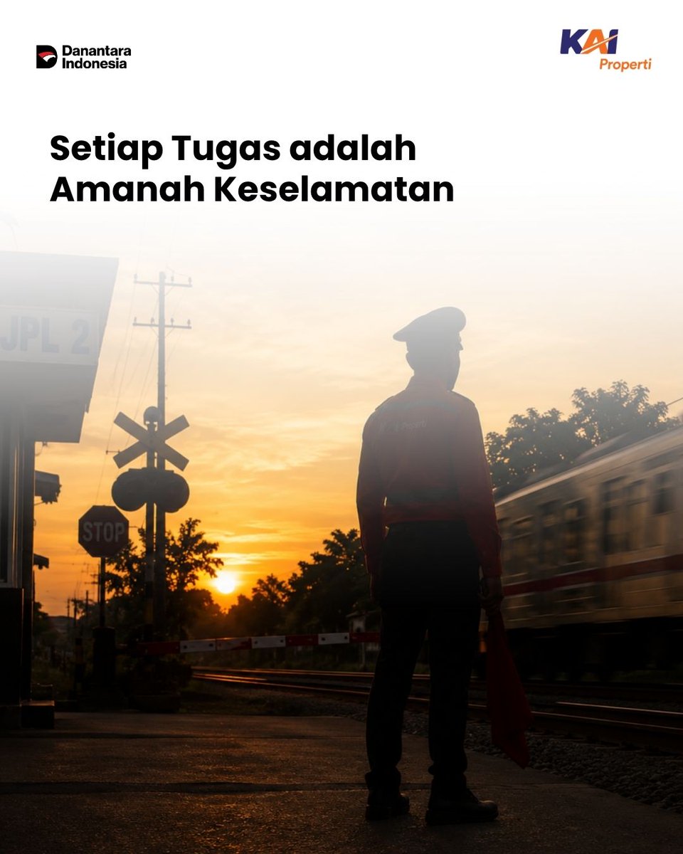 KAIProperti's tweet photo. Keselamatan bukan sekadar tujuan, tetapi harapan di setiap perjalanan. Amanah ini mengingatkan kami untuk terus bekerja dengan tanggung jawab, ketulusan dan komitmen. Terima kasih atas kepercayaan yang terus diberikan pada kami.

#KAIproperti #EssenceOfExcellence #SemakinMelayani https://t.co/Zscnuayhmi