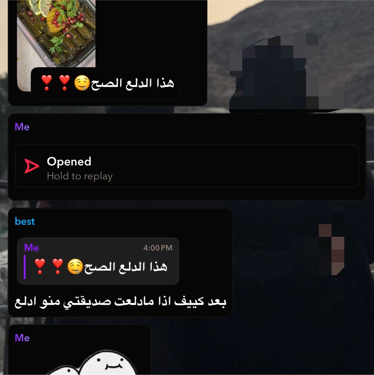 yoursxi's tweet photo. اهئ بتبكيني من الدلع على الاخر🤍 https://t.co/a23gNbzsEH