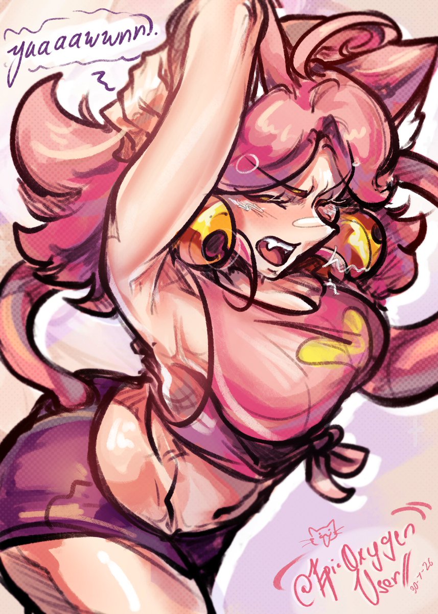 EpicOxygenUser's tweet photo. can't believe I haven't drawn this bitch yet. 

#deltarune #mewmew 🐱🩷 https://t.co/HnWGzOl0HA