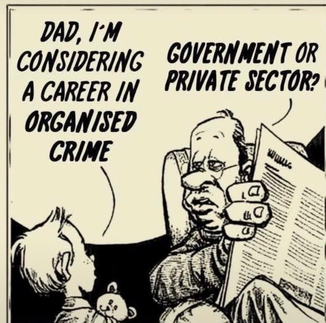 ABridgen's tweet photo. Good question.
We are currently run by a criminal cartel and we have been for some time. https://t.co/vd9T7NLFHm