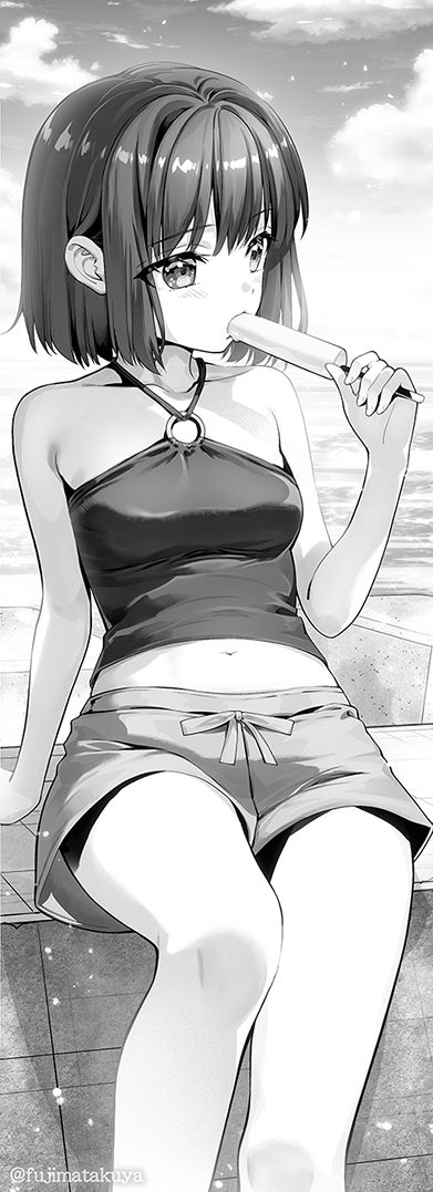 fujimatakuya's tweet photo. アイスキャンディ　#たくあか https://t.co/DmlcWeNTfn