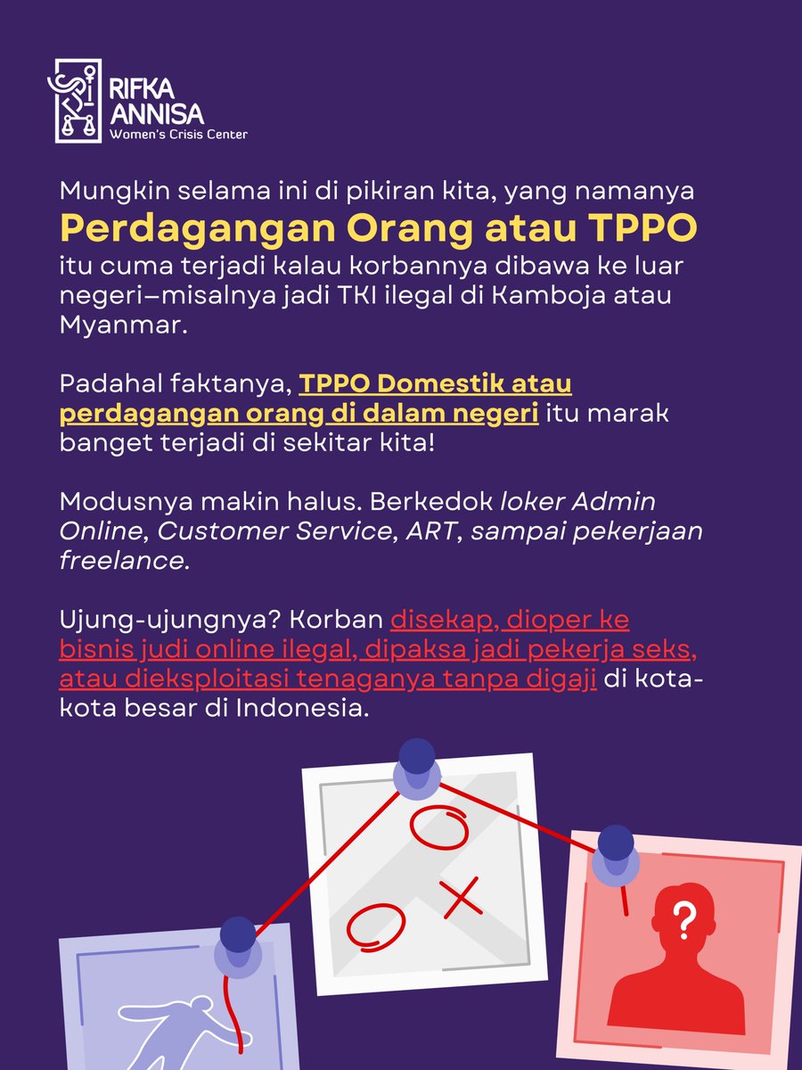 Rifka Annisa Women's Crisis Center tweet media
