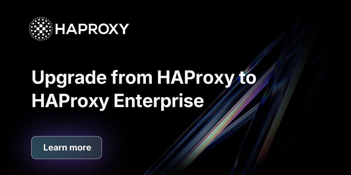 HAProxy's tweet photo. You can scale your infrastructure but you can't scale the hours in your day. 

Running HAProxy at scale eventually means more to watch, more to configure, and more to secure than any one team has hours for, and HAProxy Enterprise hands some of those hours back to you. 

See what changes when you upgrade: https://t.co/SchZHWdsFy