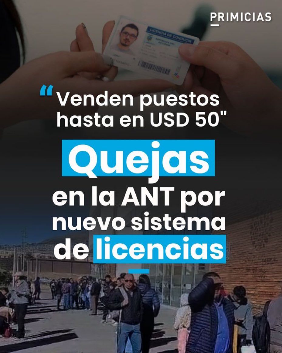 fromequator's tweet photo. Con el sistema de turnos vía internet estaba funcionando bien 🤷🏻 Por que cambian lo que funcionaba para experimentar⁉️ @ANT_ECUADOR Esto debe investigarse https://t.co/f3vCSd3PRm