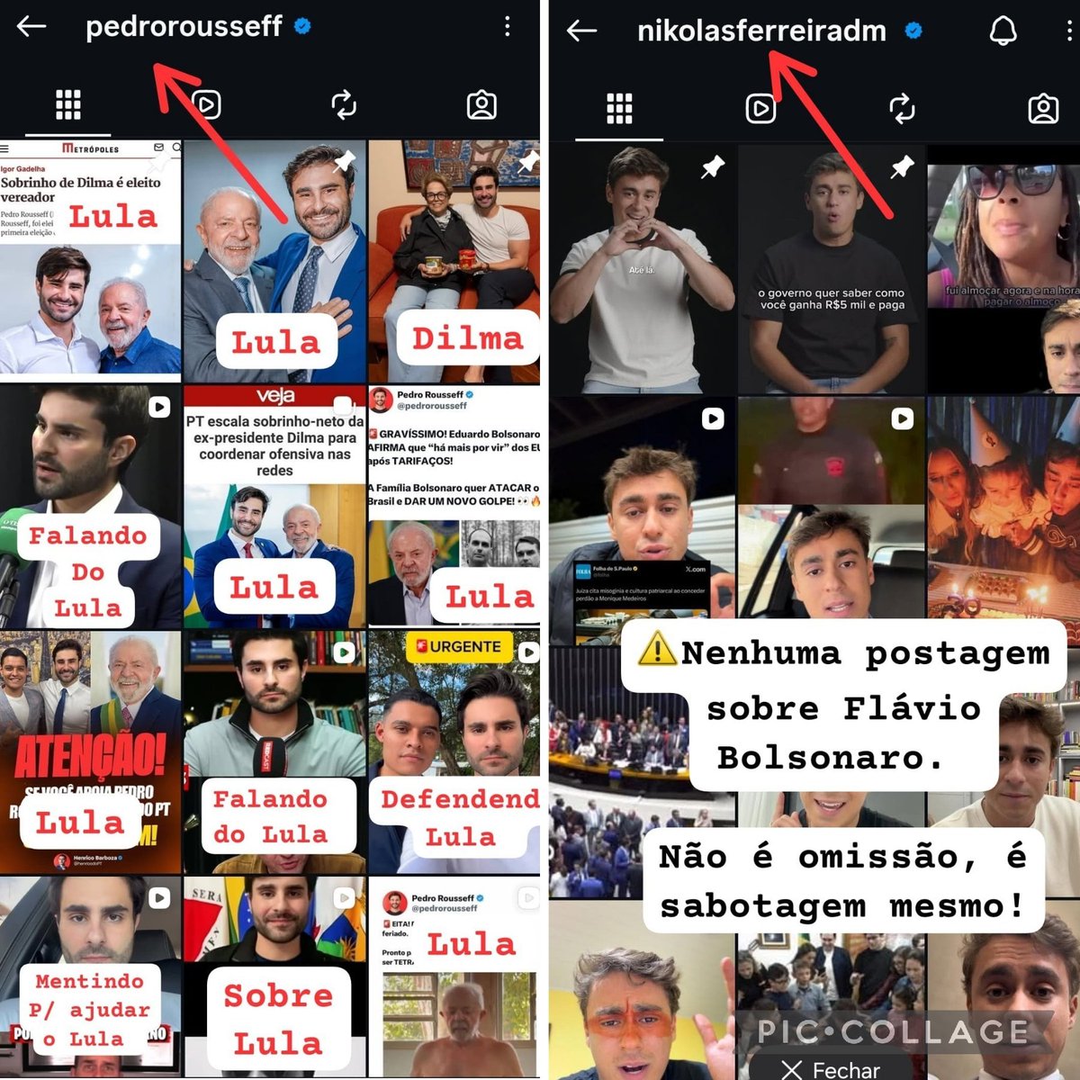 joao8_32_JB's tweet photo. O sobrinho da Dilma é pré-candidato por Minas, assim como o nikolas.

A mídia chamou os dois de “generais da guerra digital”.

Dê uma olhada nos perfis de cada um.

Quem você acha que realmente está trabalhando pra eleger Presidente da República?

Tá claro ou precisa desenhar?🤡 https://t.co/2hPpIgeeeq