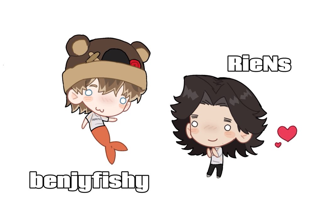 akasa0100101's tweet photo. this 2 cute little things ^_^
Hope u two play well in the next game 🥺
#benjyfishy #RieNs #VamosHeretics https://t.co/g65VVTHv8D
