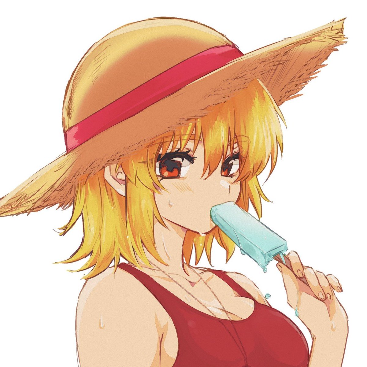 Z0SoGop's tweet photo. きっとオーブの夏も暑いからね🍦 https://t.co/OynGhcEOf2