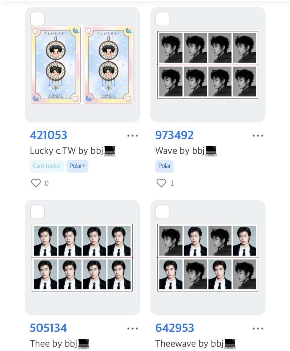 barbi3july's tweet photo. pls kindly rt💘👀🤲🏻

สติ๊กเกอร์ตู้โมชิโมชิ
-Lucky Card
-ID photo
แพลนตอนแรกคือจะทำไปแจกที่คอนด้วงแต่ไม่ได้บัตร+ติดภารกิจทางการศึกษาเลยแจกแบบนี้ให้ทุกคนไปปริ้นต์เองแทนนะ🥺

ปอลิงใครลองปริ้นต์แล้วมาอวดกันได้ ้
𓈈 #theewave ,
#ท่านโปรดคลื่น ⋆.˚ 𓇼🐬🍀 https://t.co/XA0COhYH7b