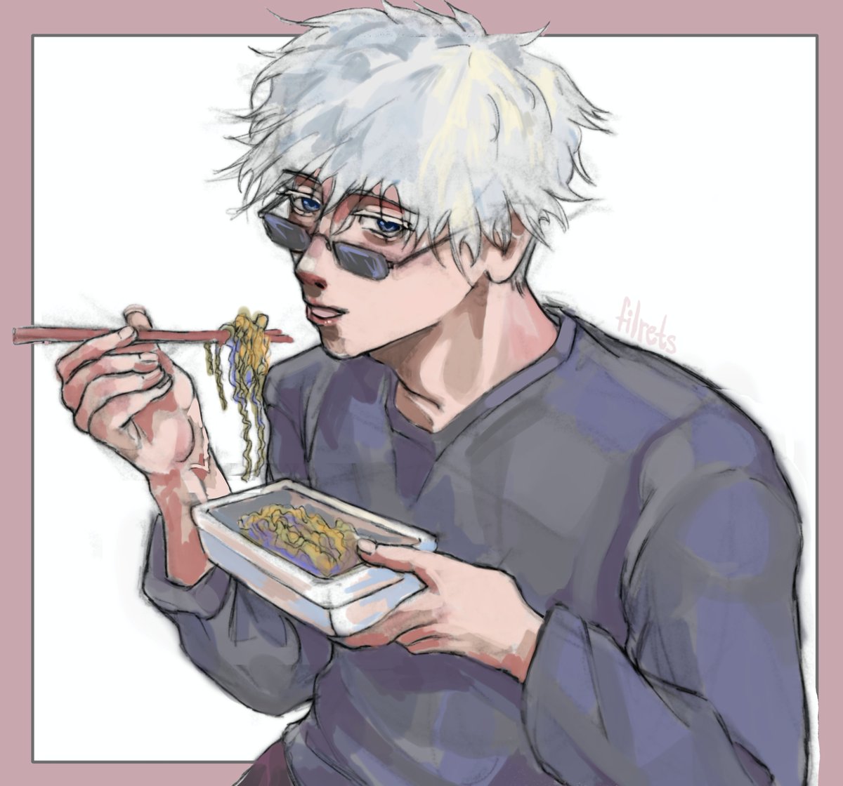 _filrets_'s tweet photo. #jujutsukaisen #gojo #五条悟 #呪術廻戦 https://t.co/0vWVAnHdUa