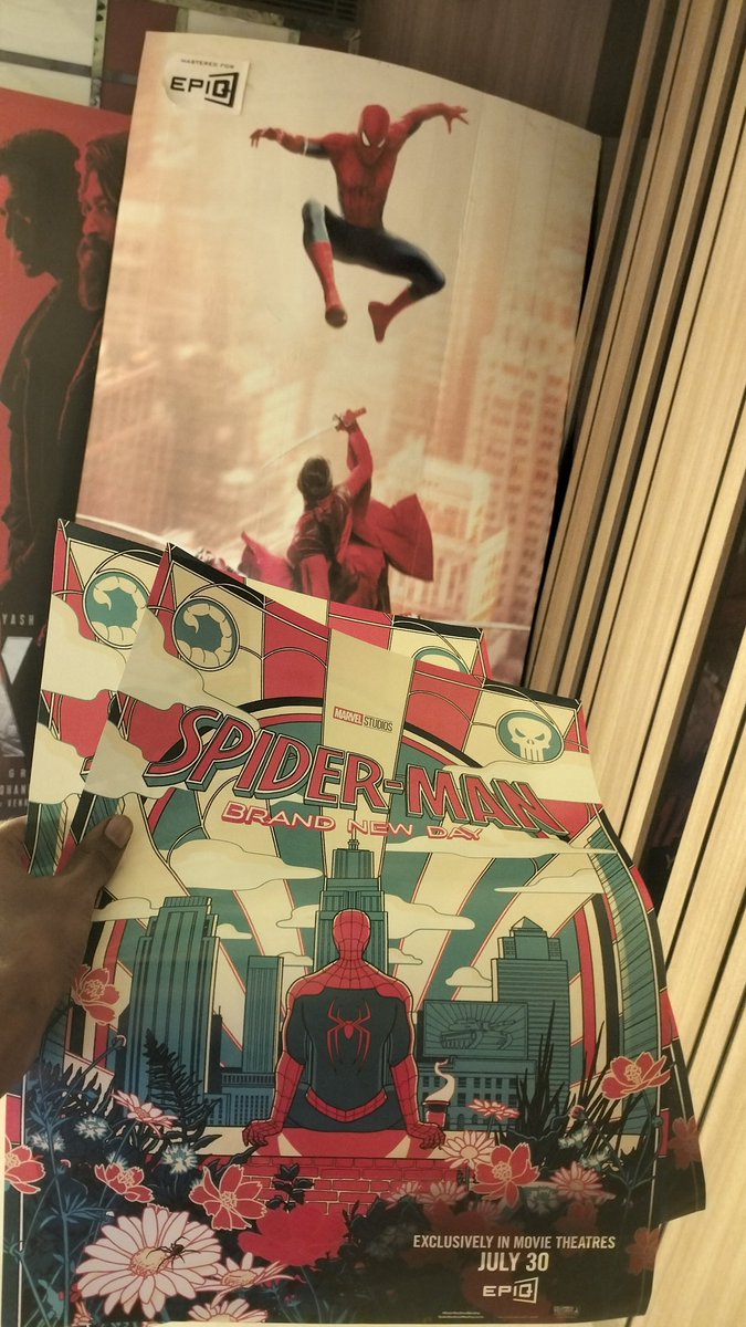 Tharane__Talks's tweet photo. Thankyou @epiqcinema. It was an EPIC Experience. 🔥🔥🔥

#SpiderManBrandNewDay https://t.co/5jgqn7HaRA