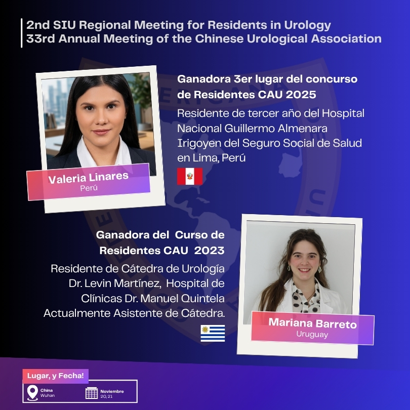 CAU_URO's tweet photo. 📢 ¡Conoce a los ganadores de las becas CAU para asistir al 2nd SIU Regional Meeting en Wuhan, China! 🇨🇳🌎 Un merecido reconocimiento a su talento y dedicación en el campo de la urología. ¡Felicidades a todos! 👏🏽 

#CAU #Urología #Becas #Wuhan #China #Residentes https://t.co/5FJqG8ujTc