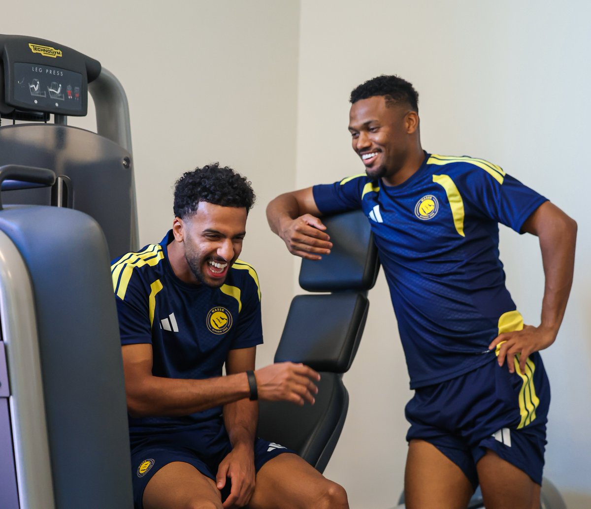 AlNassrFC's tweet photo. في الصالة الرياضية 🔋 https://t.co/AjIxGQwezA
