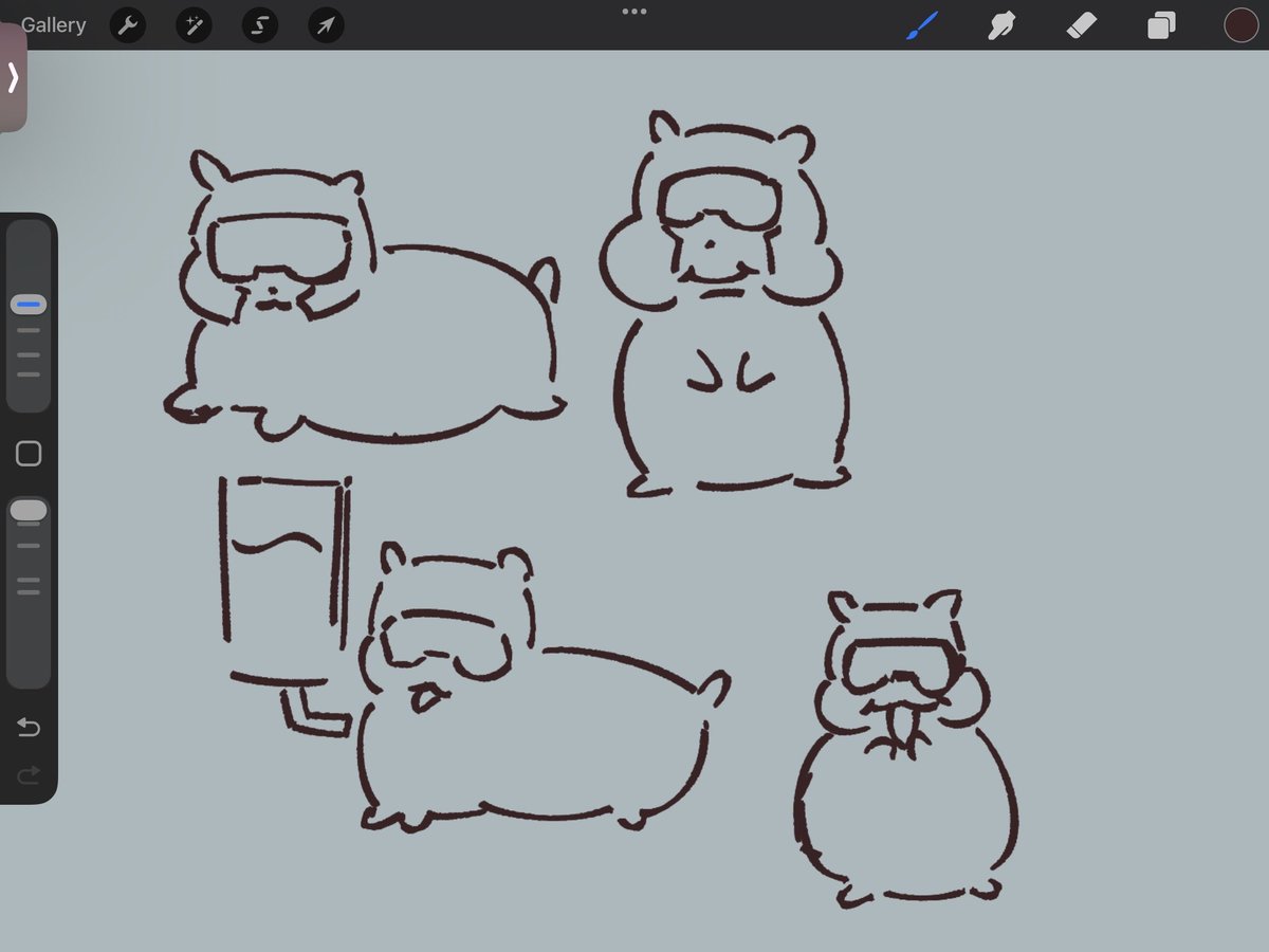 DeviBuster's tweet photo. Swerve hamsters from the other day. I've been real normal lately for those wondering https://t.co/VhbWftcP34