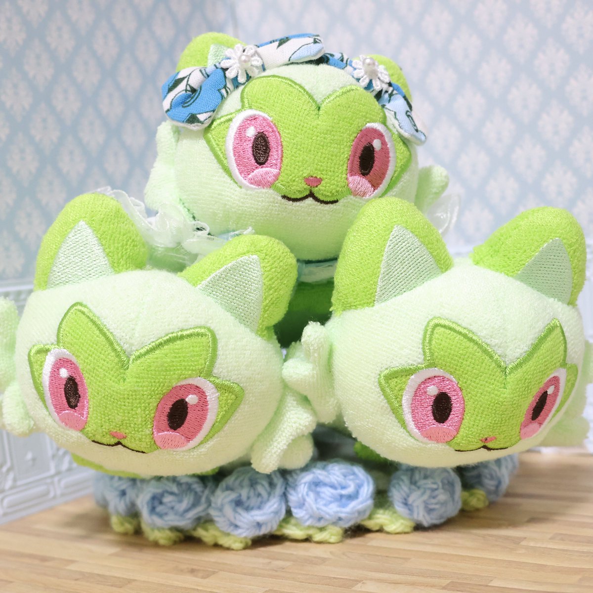 itsumono_ashita's tweet photo. かわいい　ニャオハが　てんこもり🎶 https://t.co/3MJGDzFZoi