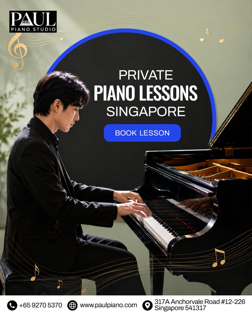 paulpianosg's tweet photo. โจ One-on-one guidance, personalized lessons, and steady progress. Experience private #piano_lessons in Singapore with @paulpianosg and play with confidence.
๐ ๐๐๐ฎ๐ฅ ๐๐ข๐๐ง๐จ ๐๐ญ๐ฎ๐๐ข๐จ
๐ +65 9270 5370
๐ https://t.co/IJ1g1vmBEr
#PrivatePianoLessons #MusicJourney https://t.co/zklFJ66HAA