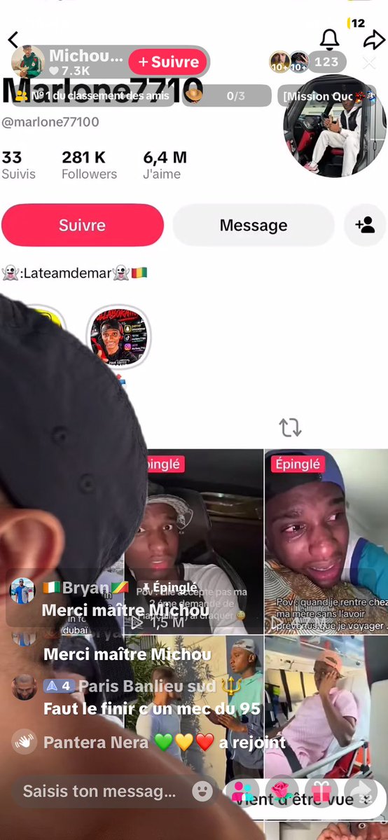 zokaa5578's tweet photo. « Les Wakanda », « je vais V des renois », « les esclaves le méritent ». Il crée de faux comptes pour faire passer les Noirs pour des personnes soumises en écrivant « Merci, maître. » Les Noirs de France se laissent trop faire  #Racisme https://t.co/D1DiNJ5pGx