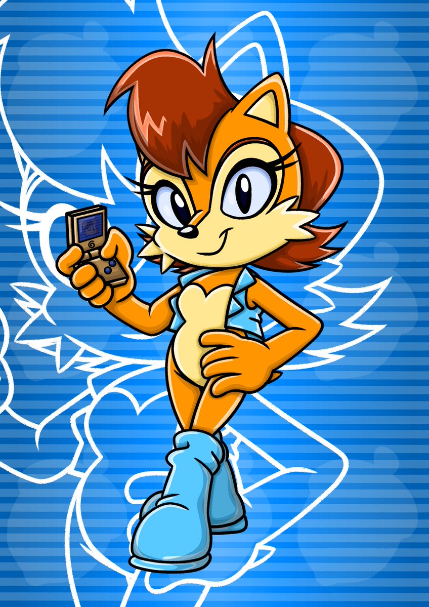 SMAXIMATIONS's tweet photo. Good ol' Sal. The Best Princess. I was always under the impression that the SatAM character designs could work if they were more Sonicified. One day, maybe they will come back.
#sallyacorn #sonic #sonicfanart https://t.co/fGcKX3woTs