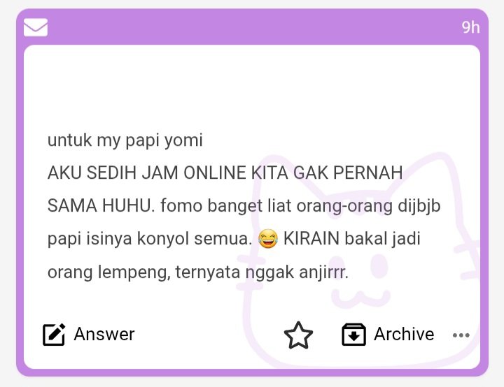 CEOTill's tweet photo. Lanjut yaa. Yth untuk Yomi, Maru, Power dan Fuuta!! https://t.co/AVkXLd2lcD