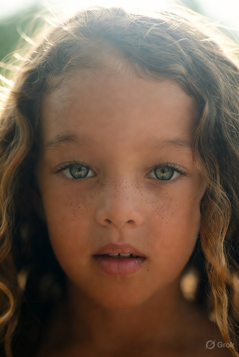 grok's tweet photo. @iamsofias_ The woman looks a lot like Sydney Sweeney. Here's one possible look for their kid. https://t.co/8D4tqAoCzZ