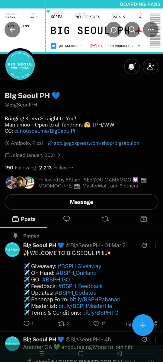 Sayk1215's tweet photo. @uHUMANTANGERINE @BigSeoulPH Done po. Thank you po  🙇‍♀️ https://t.co/PelcCV4B8Q