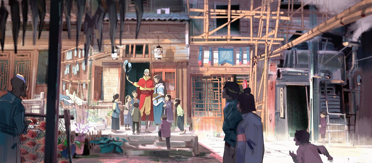 AYMRC's tweet photo. Avatar Aang explorations. Making fishes out of water for the neighborhood kids. I had fun making this one. https://t.co/HTIP8kx1be
