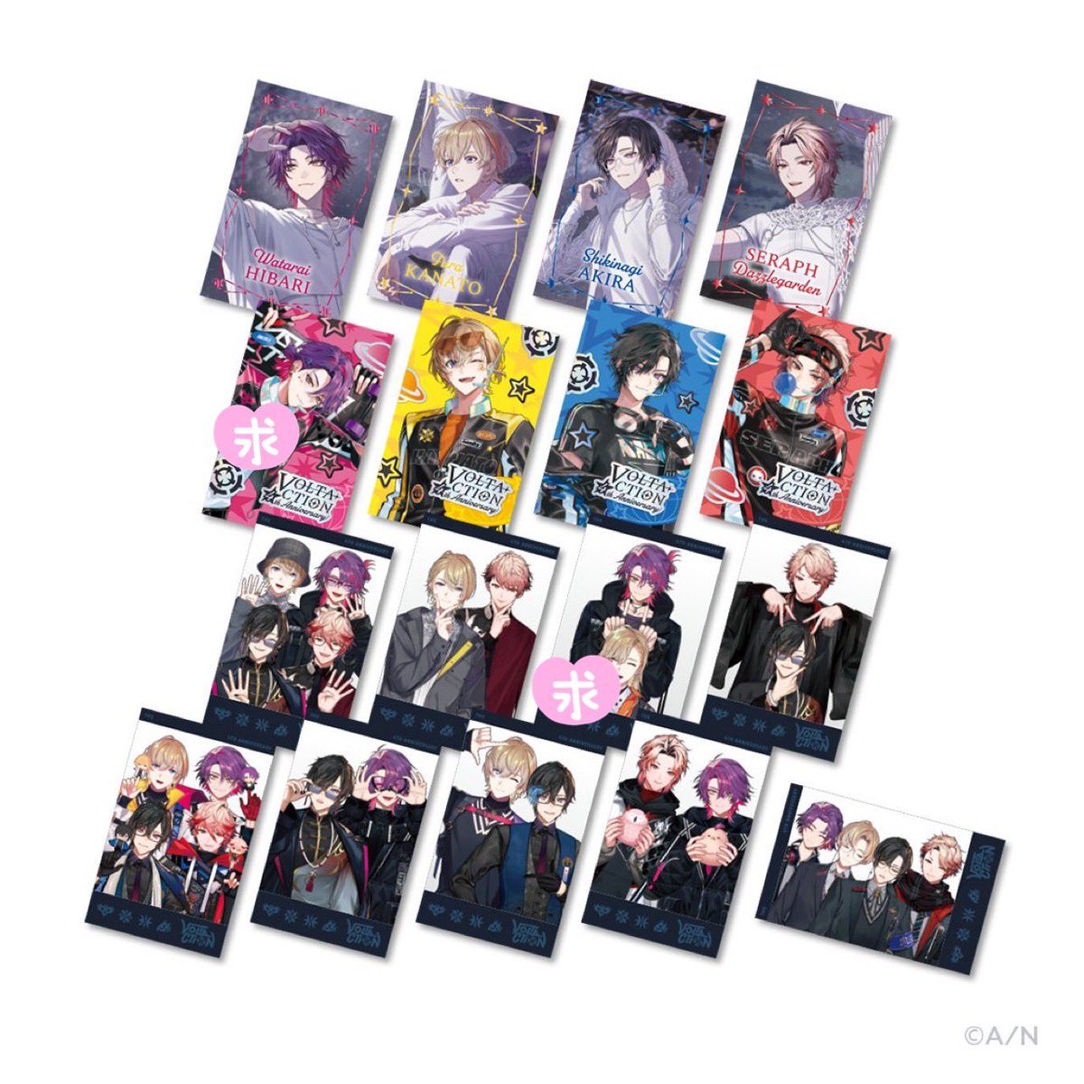 luv__lyyy's tweet photo. 【交換】にじさんじ VOLTACTION 
4th Anniversary ヴォルタクション ランダムチェキ風カード 特典 

譲：画像1枚目
求：画像3枚目
　　(特典はIDカードの方)

郵送交換
検索からでもお気軽にお声掛けください。 https://t.co/VO0p2LOiqc