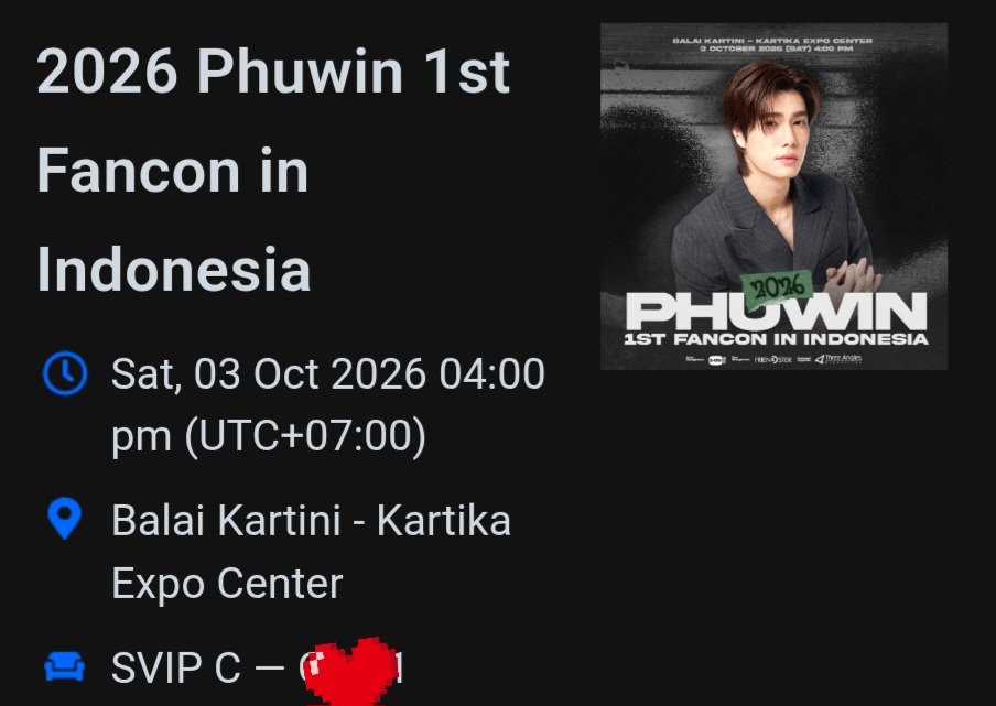 ppwfkh's tweet photo. It still doesn't feel real... I actually got the svip😭🤍 https://t.co/10gchMJlFb