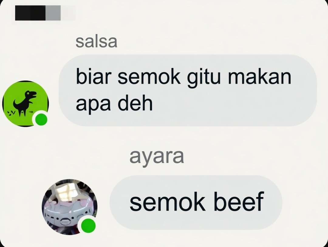qrivasiii's tweet photo. Fresh banget jokesnya 😭 https://t.co/oXGtfD4kwp