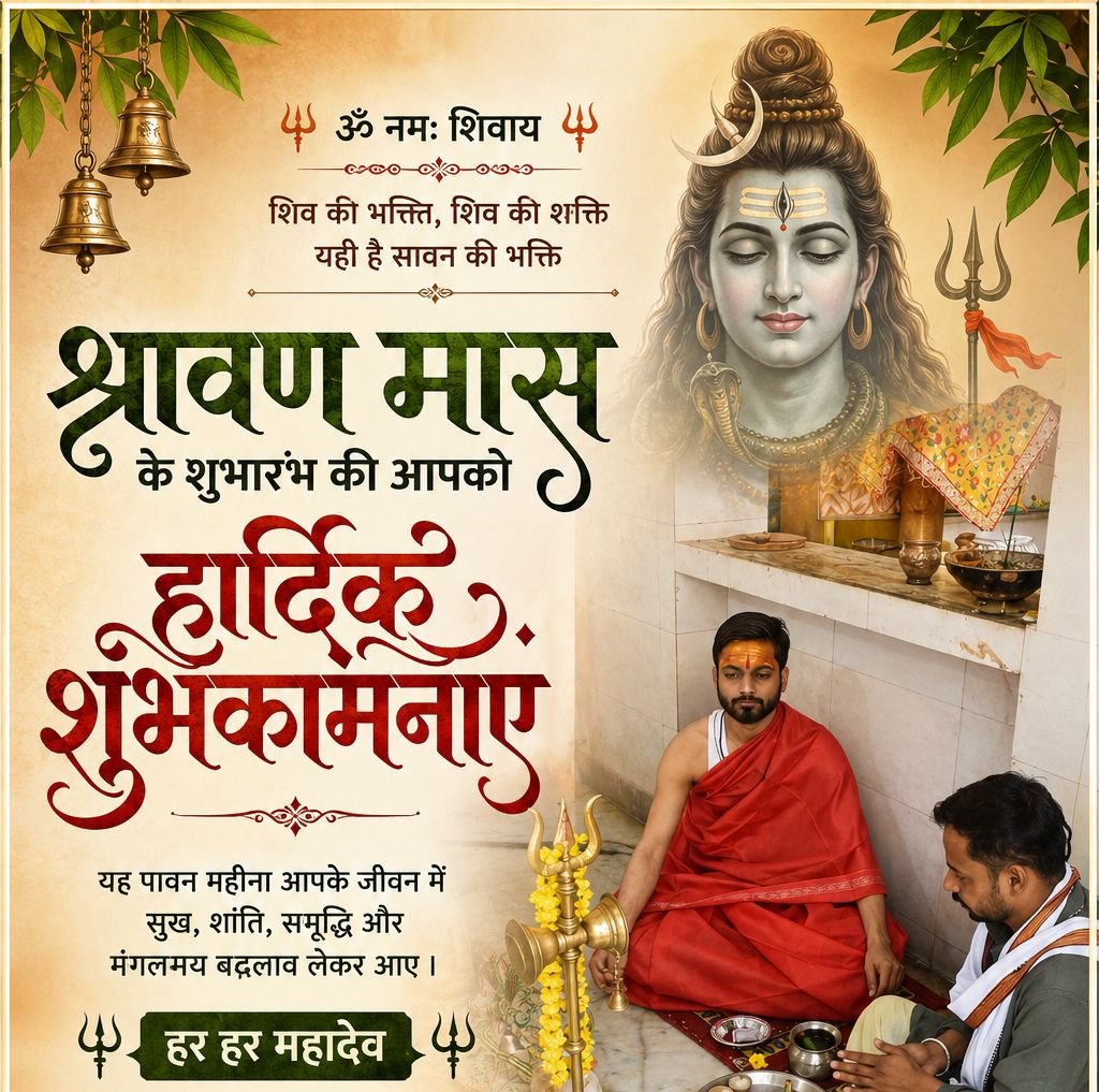 INCBhupendra_'s tweet photo. कण-कण में शिव हैं, हर जगह में शिव हैं।” इस पवित्र श्रावण में भक्ति और सेवा का भाव आत्मसात करें। सभी को श्रावण मास शुभारंभ की हार्दिक शुभकामनाएँ। 🙏🌿
#bhupendrasinghshekhawat
#harharmahadev #mahadev #shiva https://t.co/6ES1aQpcZ1