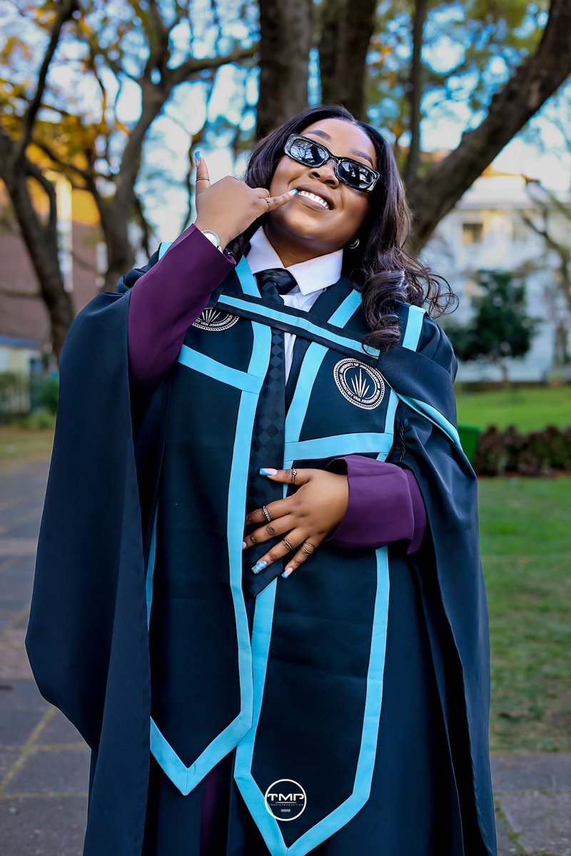 go2uj's tweet photo. "Graduating with a Master of Arts in Development Studies (Cum Laude) is a milestone I will always cherish. My research, titled "Exploring the Role of Traditional Leaders in Governance and Impacts on Rural Development: A Case Study of Vhembe District Municipality, Limpopo Province, South Africa," reflects my passion for governance, rural development and finding practical ways to strengthen collaboration between traditional leadership and local government.

This achievement is a reminder that resilience, consistency and believing in yourself can take you further than you imagine. I hope my journey inspires other students to pursue their goals with confidence, knowing that every challenge is an opportunity to grow."

#UJAllTheWay #OrangeArmy #UJGraduations