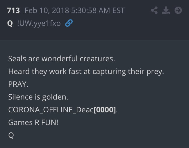 Back4TheStorm's tweet photo. Dr. Fauci-Corona refused to say anything ...
However, "Do not mistake silence for inaction", as "silence is golden" https://t.co/DW1pyogZba