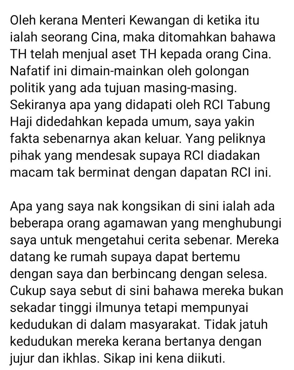 dugongbebal's tweet photo. Baca la  posting ini dengan hati² Dari mantan CEO LTH yg ditamatkan jawatan tanpa sebab  semasa era PNBn

Ini la masanya @hasyudeen 🤲💪 https://t.co/3UHRG4Pebe