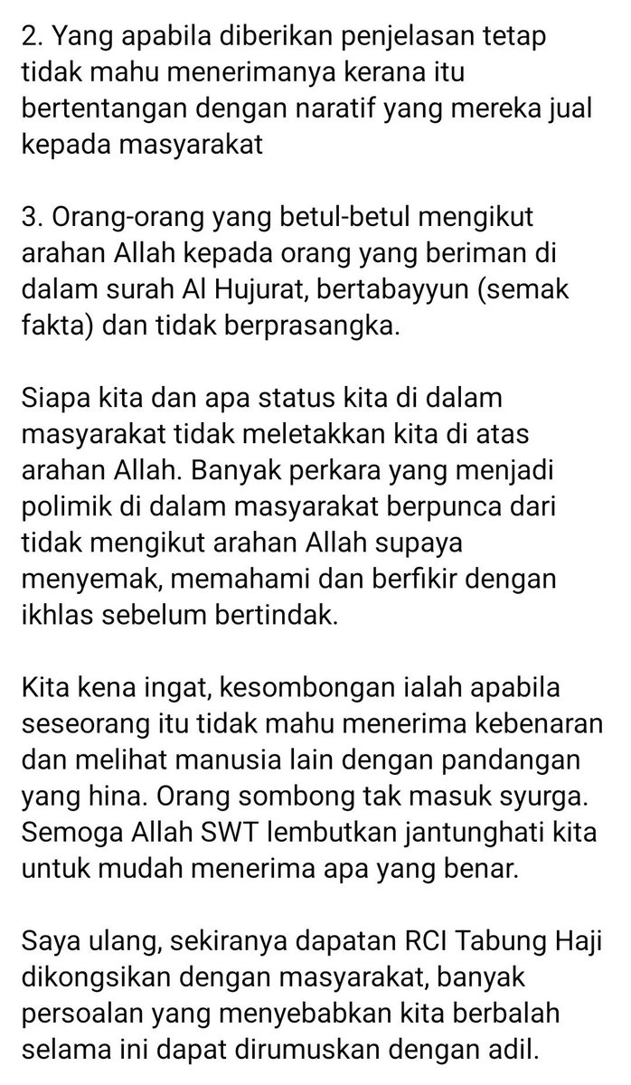 dugongbebal's tweet photo. Baca la  posting ini dengan hati² Dari mantan CEO LTH yg ditamatkan jawatan tanpa sebab  semasa era PNBn

Ini la masanya @hasyudeen 🤲💪 https://t.co/3UHRG4Pebe