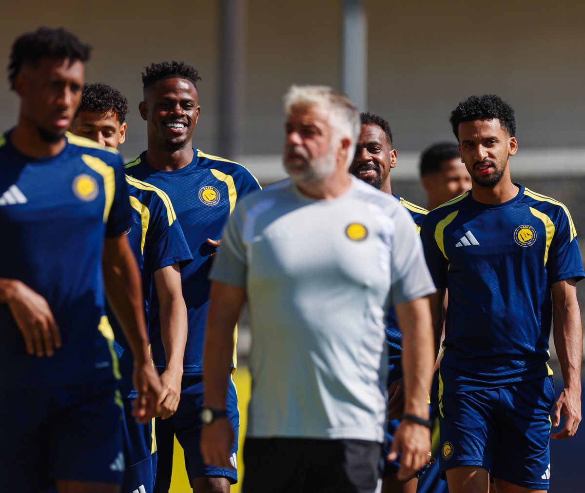 AlNassrFC_EN's tweet photo. Day 11 in Lisbon 🇵🇹💛 https://t.co/8HTXt6fOyr