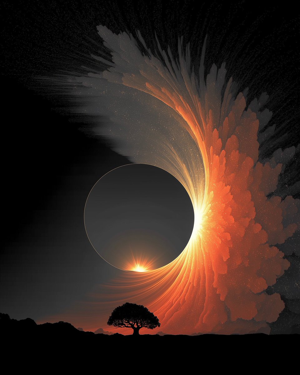 Worldstuff69's tweet photo. The universe speaks in silence. 🌙 https://t.co/kaUkZg9RLD