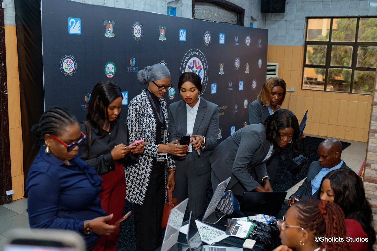 TPHG_Tech's tweet photo. From the first welcome to the final applause, the official launch of the Lagos Greenhouse Gas Registry was filled with meaningful conversations, and a shared commitment to advancing climate action in Lagos.

Here’s are some of the moments that made the day so memorable.

#lghgr https://t.co/d18Pe48SLM