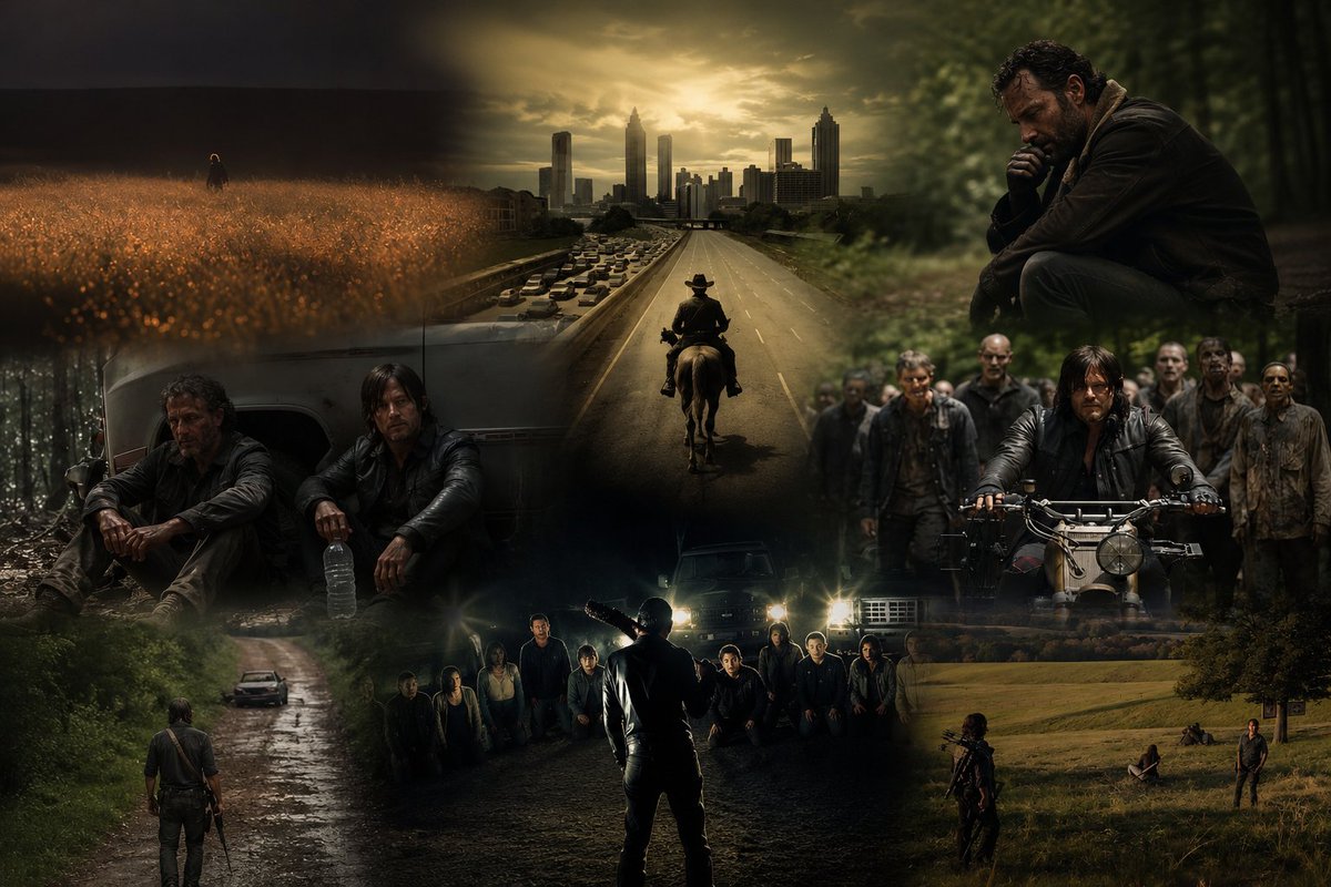 purushothhere's tweet photo. The Walking Dead franchise will stream on both Netflix and AMC+ from 2027 as part of a new five year licensing deal.

#TheWalkingDead https://t.co/EqxW6VZca3